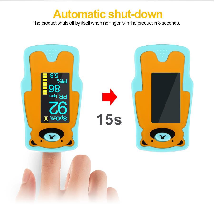 Oksimetar za prste djeteta 4