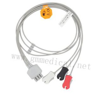 3-Olovni ECG Leadwire Grabber 8pin Socket AHA