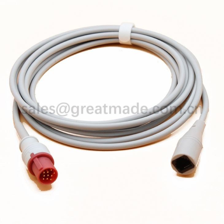 Kabel prilagodnika IBP Hellige kompatibilan s-Appott, oko 10PIN > Appott-6PIN