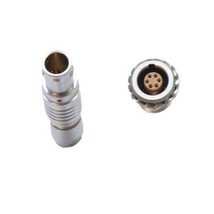 FGG EGG 1B Serija 306 Push-Pull metalni ravni utikač / nepomična utičnica