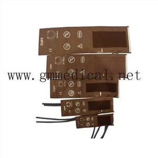 Višekrvna manžeta krvnog tlaka s dvojnom cijevi (dojenče, pedijatrija, mala odrasla osoba,odrasla osoba,Velika odrasla osoba,BEDRO.bez konektora.